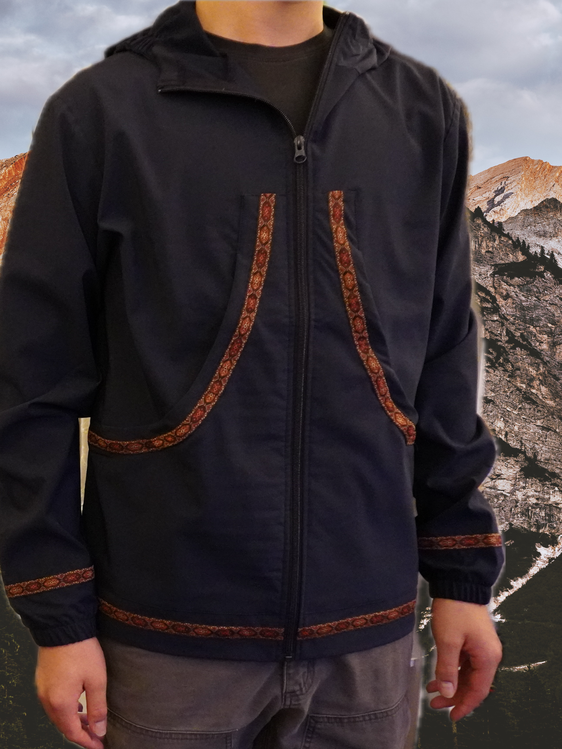 Anugi Men's/Unisex Jacket - Navy | Naataq Gear LLC