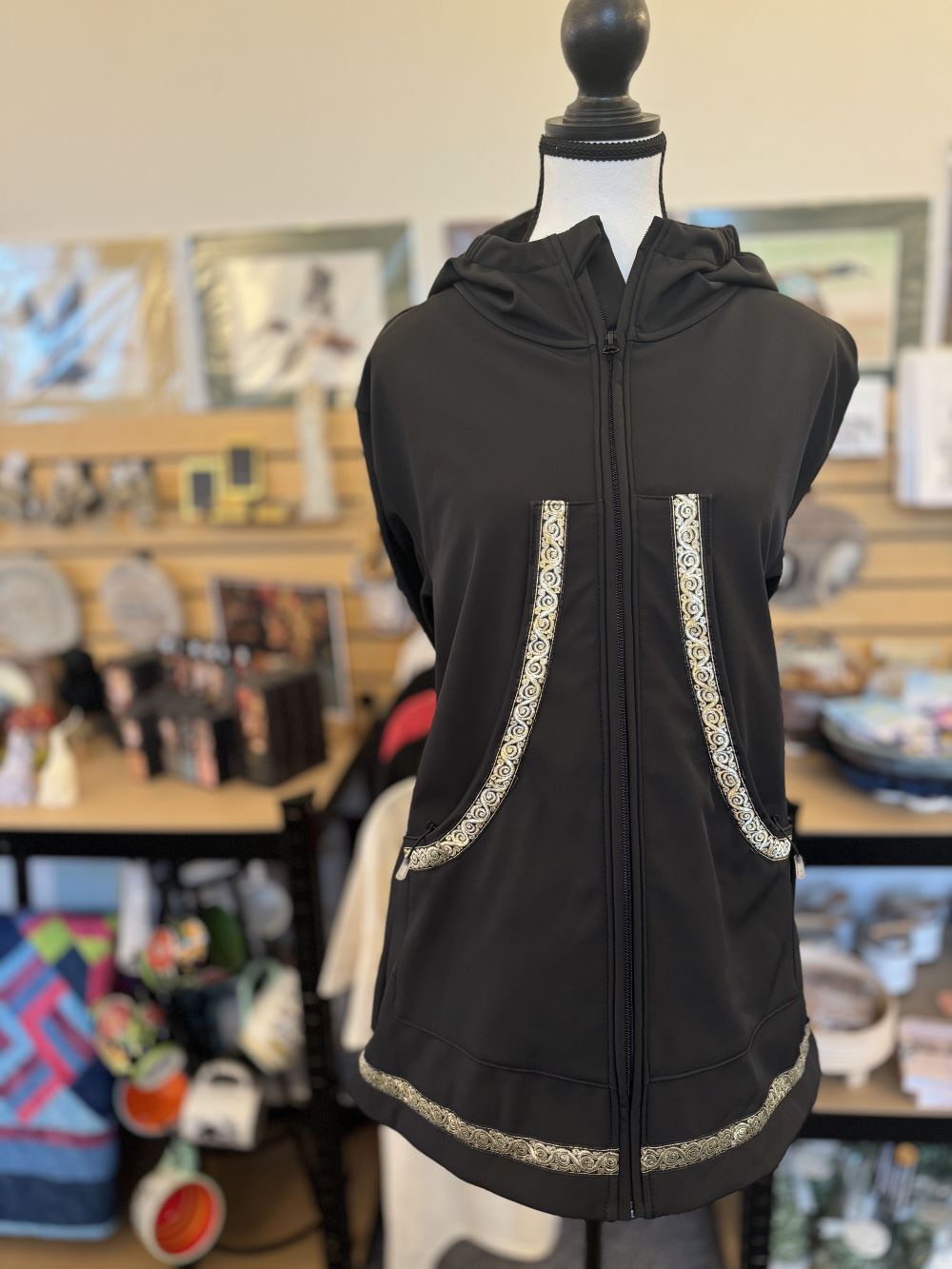 Fleece Lined Atmik Black/Gold Naataq Gear LLC